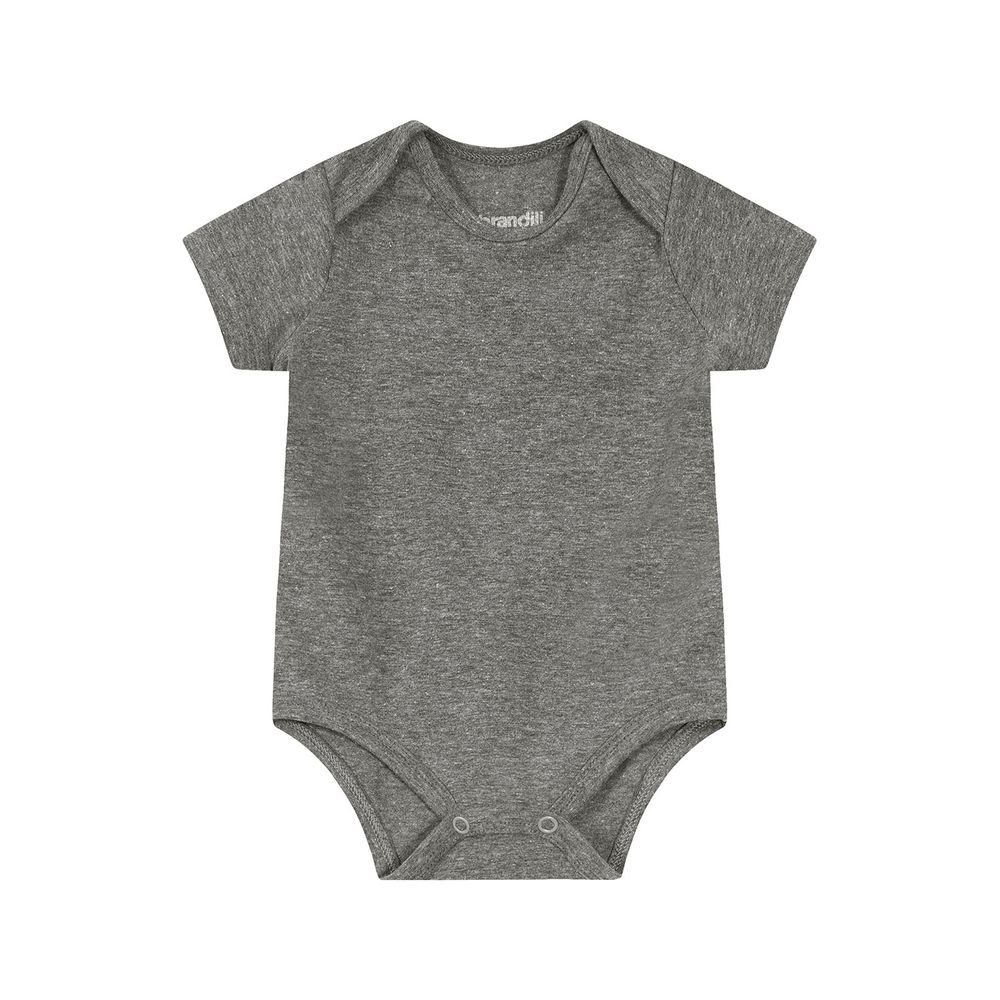 Body bebê unissex em cotton Brandili