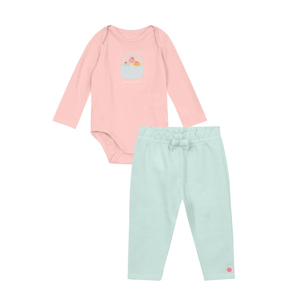 Conjunto Bebê menina de frutinhas Brandili Baby