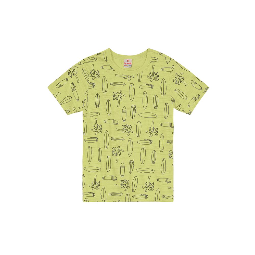 Camiseta infantil menino de surf Brandili