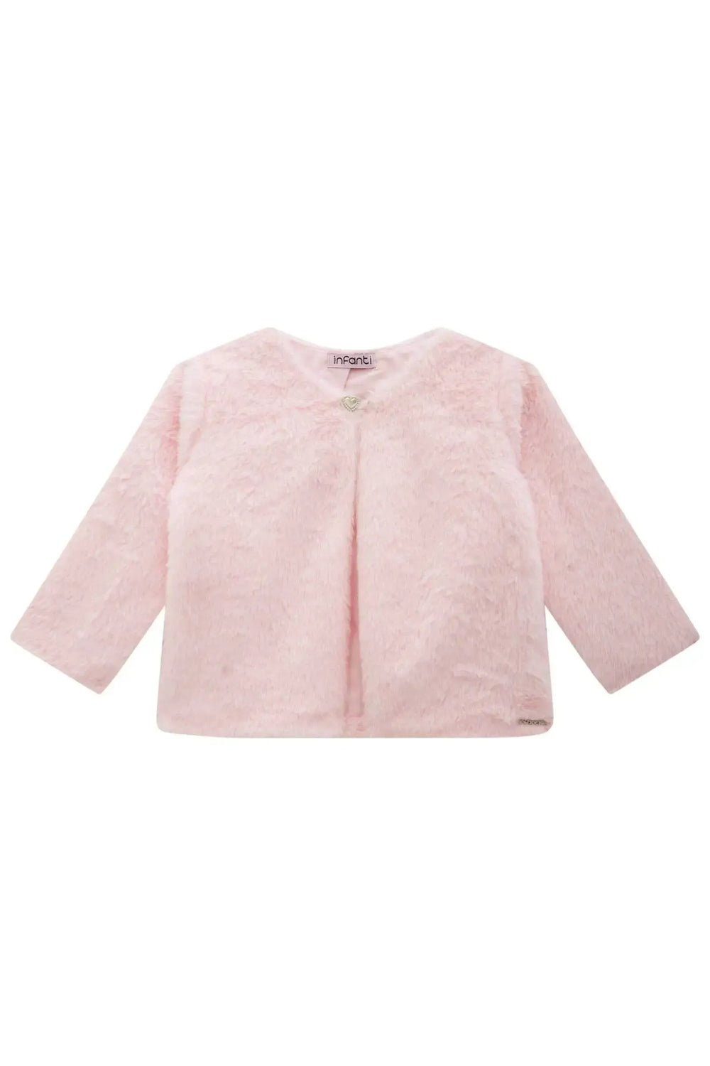 Casaco em Pelo Liso Infanti Bebê Menina Kukiê