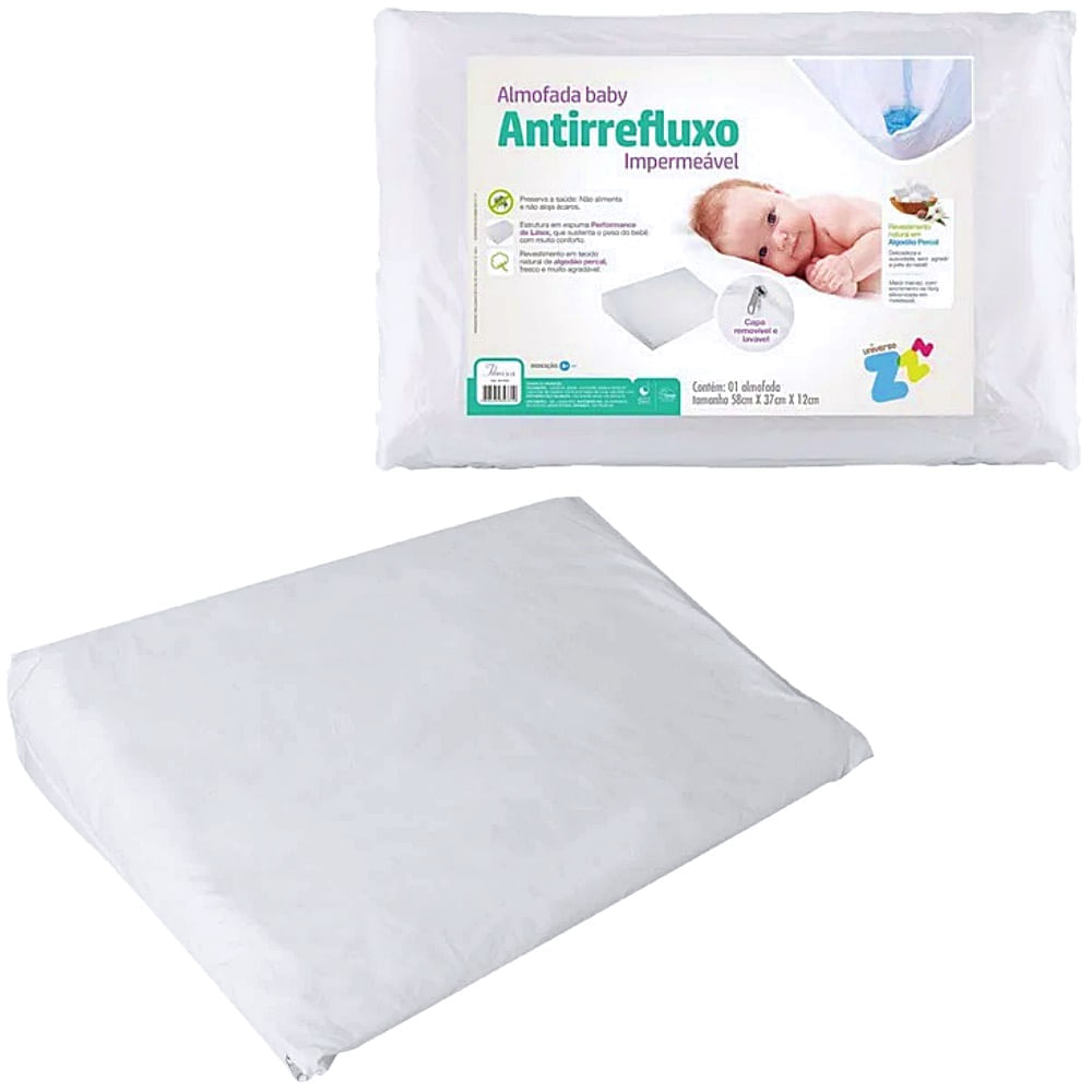 Almofada Antirrefluxo Baby Fibrasca Impermeável