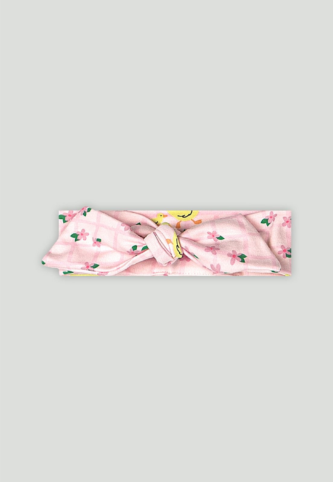 Faixa de Cabelo para Bebê Essentials em Suedine com Laço Up Baby