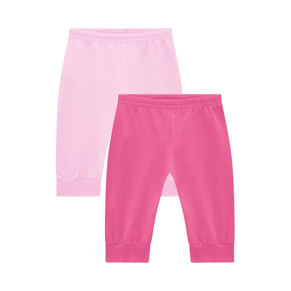 Kit de calças jogger de cotton Brandili Baby