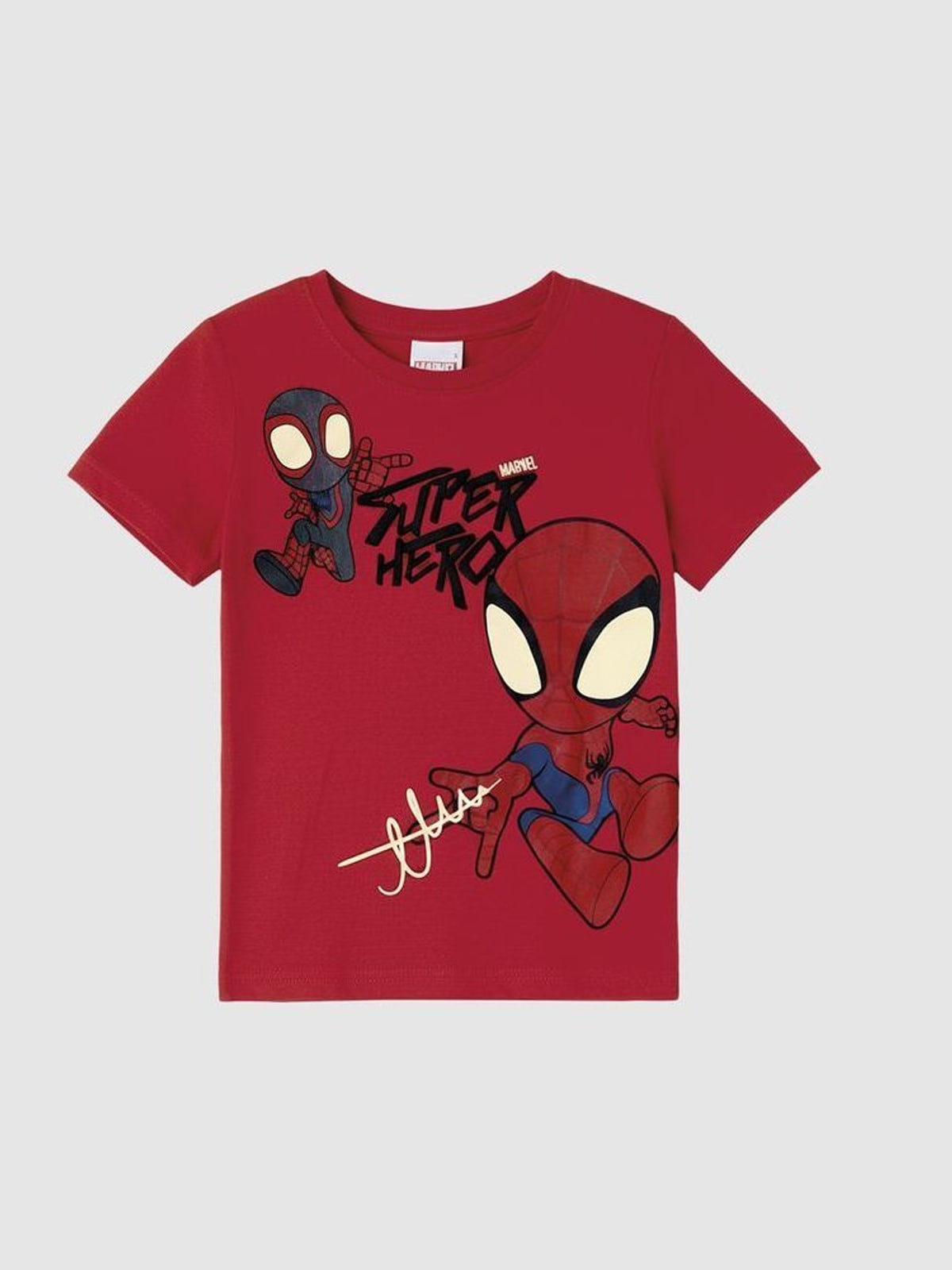 Camiseta Infantil Menino Spidey E Seus Amigos Espetaculares Malwee Kids