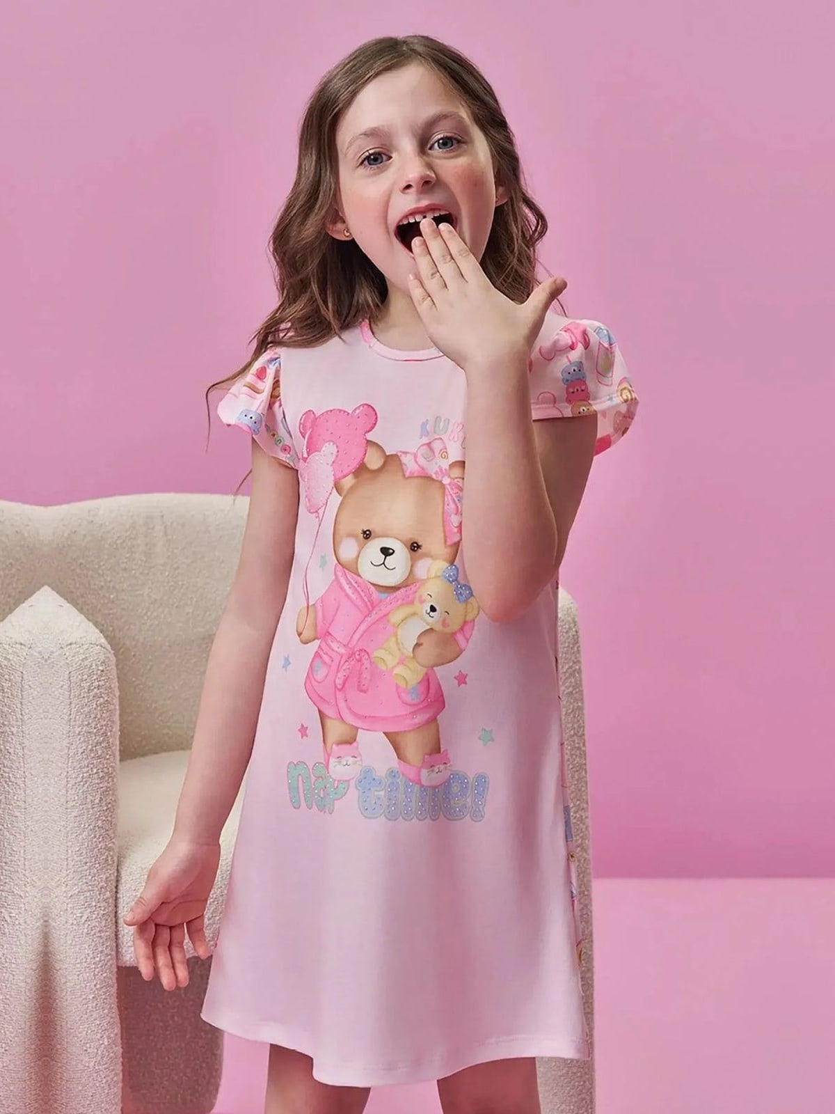 Camisola em Malha Fresh Kukiê Infantil Menina