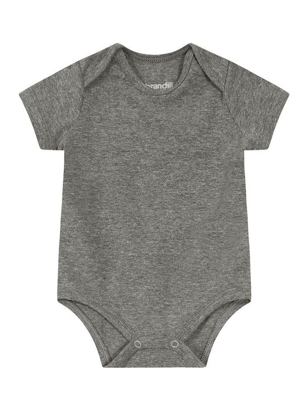 Body bebê unissex em cotton Brandili