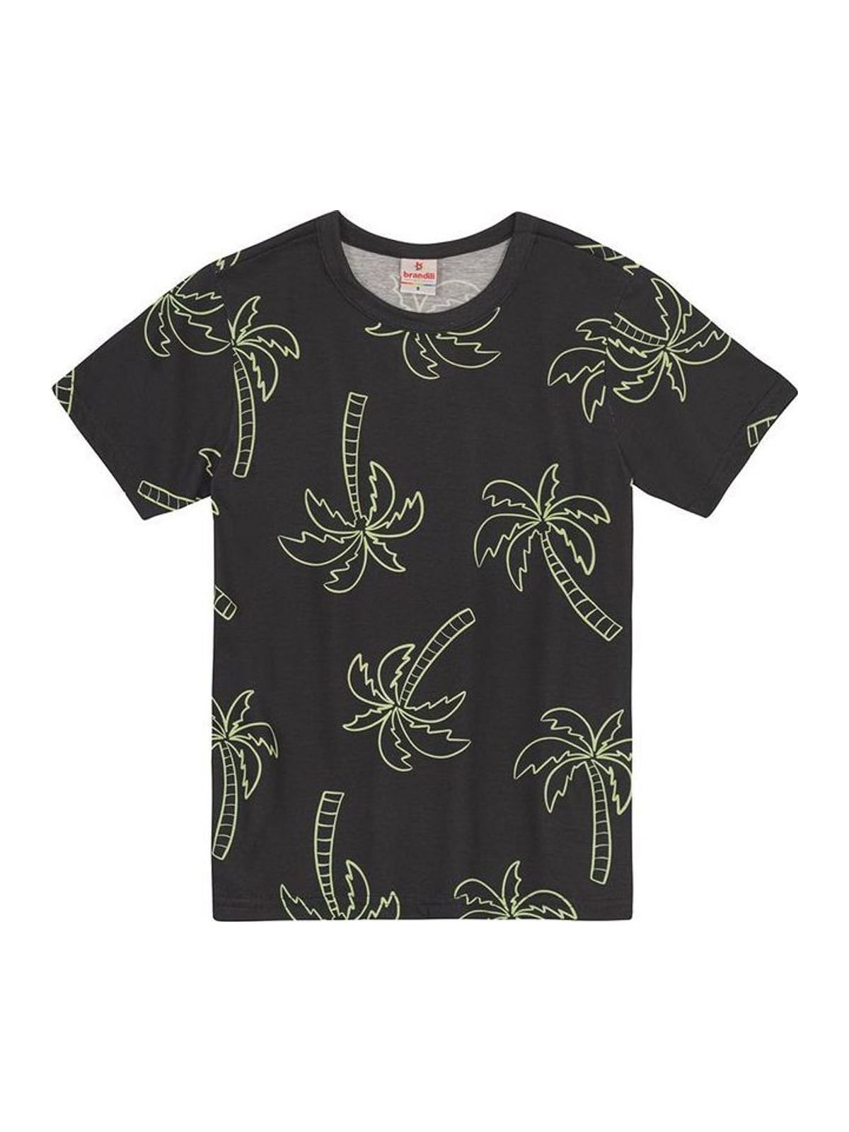 Camiseta infantil menino de coqueiros Brandili