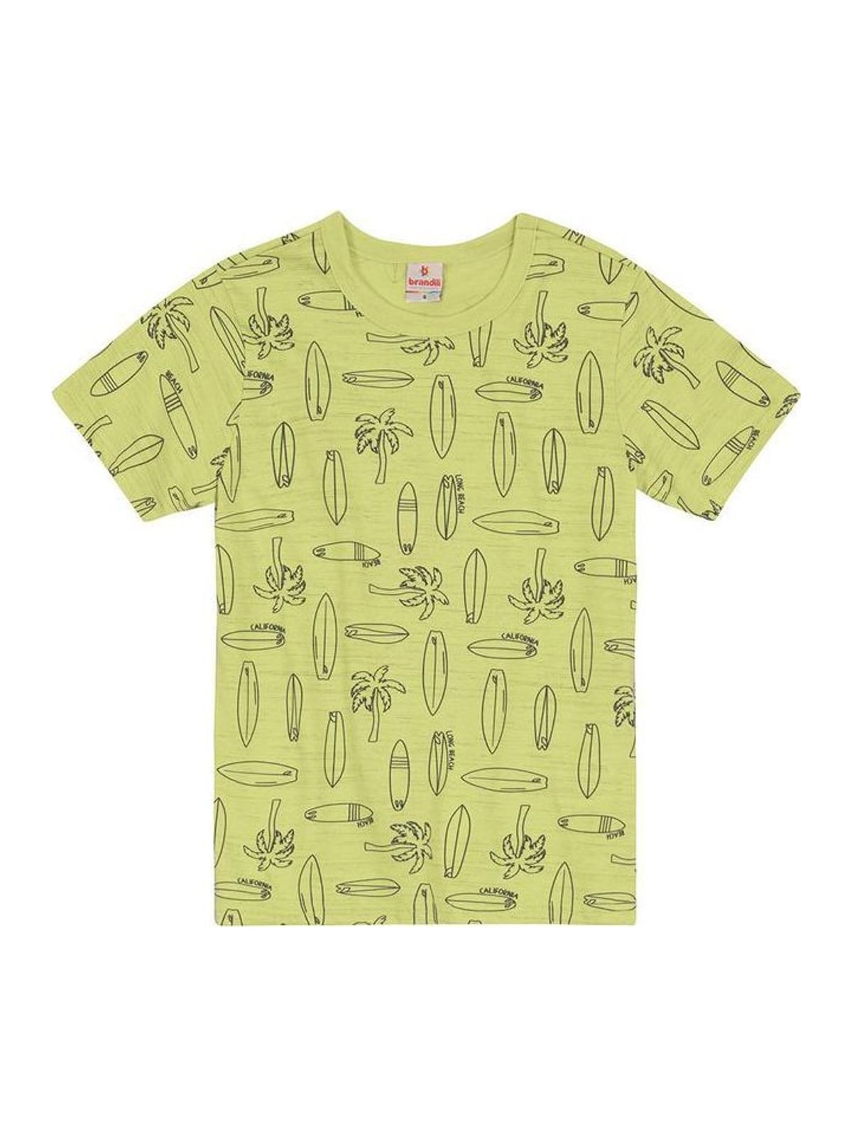 Camiseta infantil menino de surf Brandili