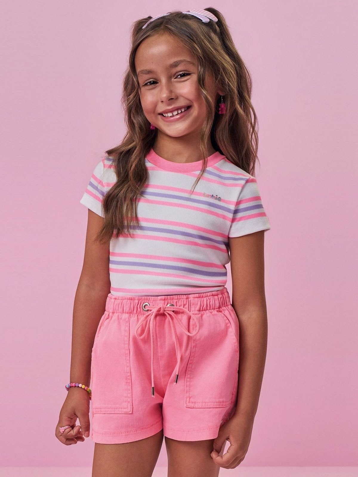 Blusa em Canelado Kukiê Infantil Menina