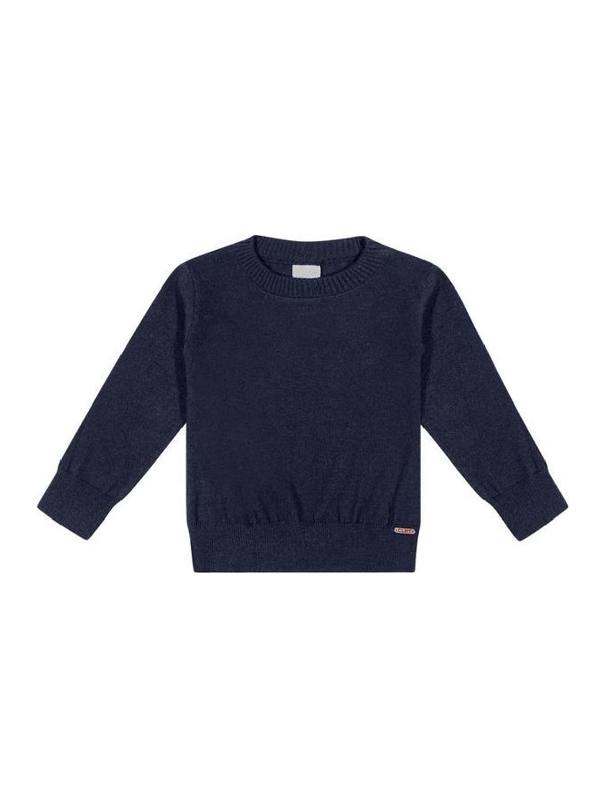 Suéter Infantil Menino Tricô Colorittá Azul Elian