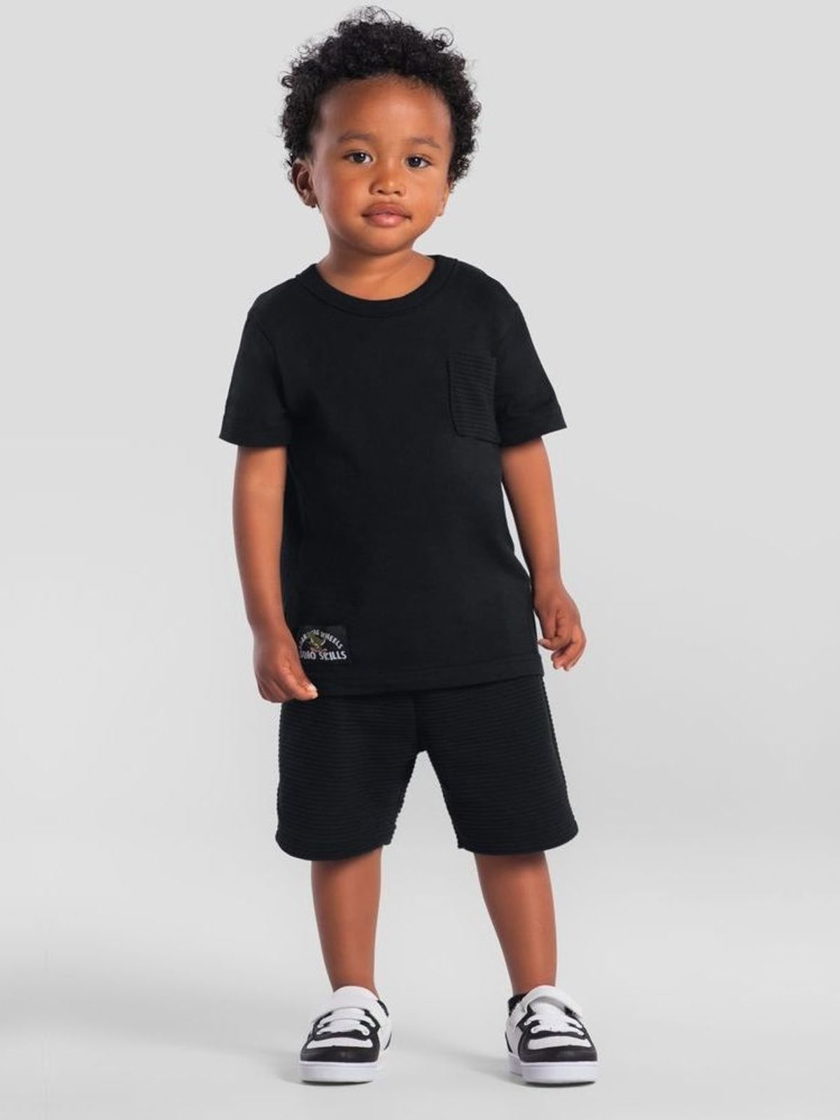 Conjunto infantil menino em malha Brandili