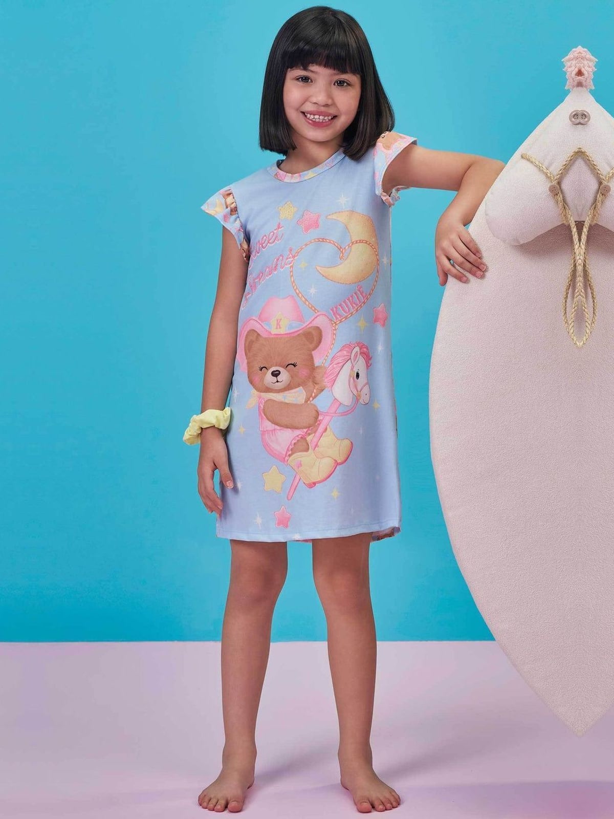 Camisola em Malha Fresh Kukiê Infantil Menina