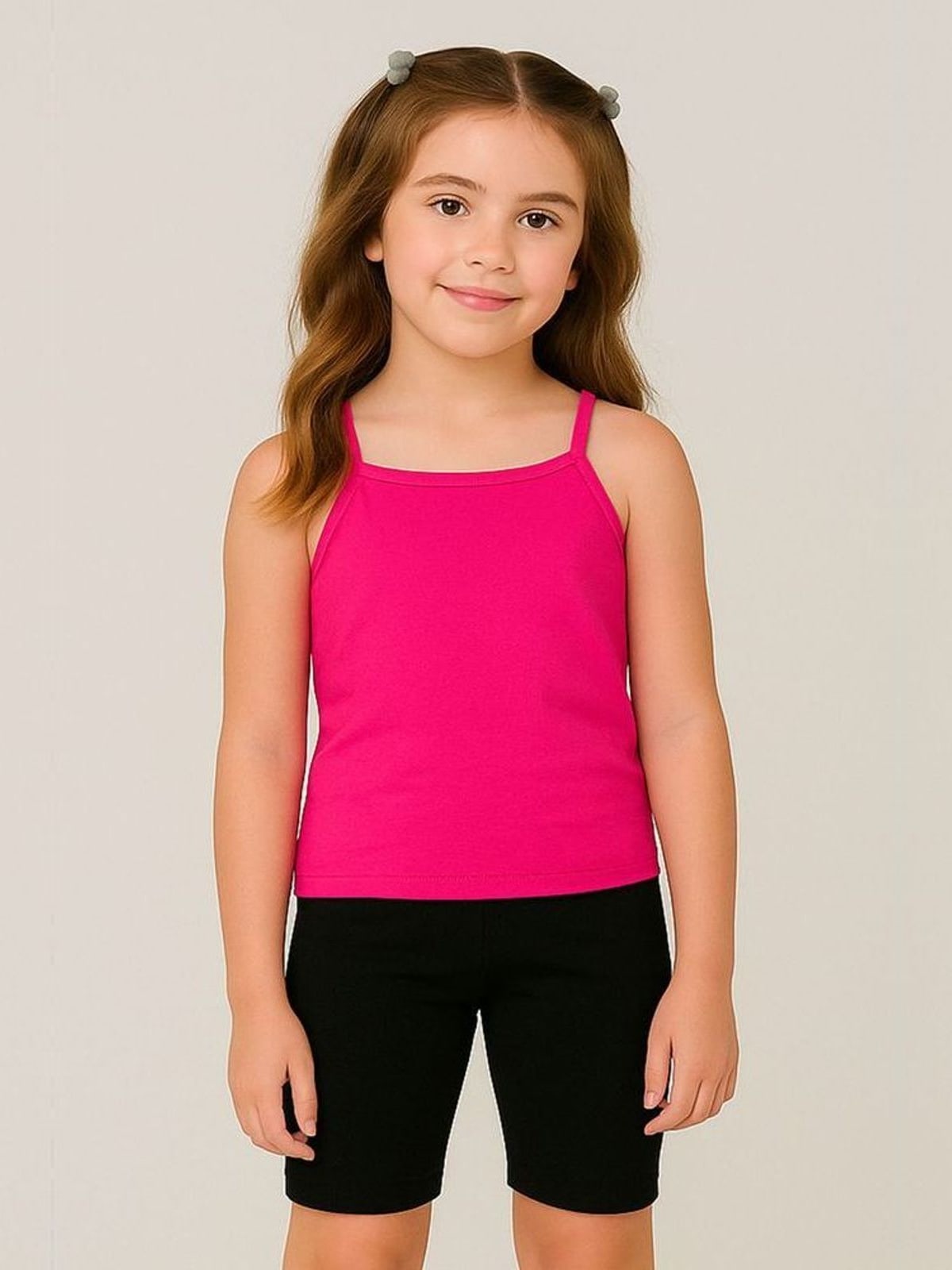 Bermuda Ciclista Infantil Menina Elian Preto